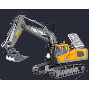 Imagem de Carrinho de Controle Remoto, Escavadeira de Controle Remoto XG 258C
