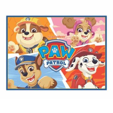 Imagem de Painel Patrulha Canina Herois TNT decoração festa 1,40m - Piffer