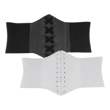 Imagem de Kit 2 Corseletes Underbust Amarração Elástico Confortável - Polo Cultu