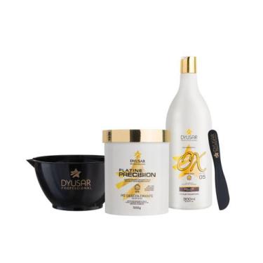 Imagem de Kit Coloração Po Descolorante White com Ox 5 - DYUSAR Cosméticos