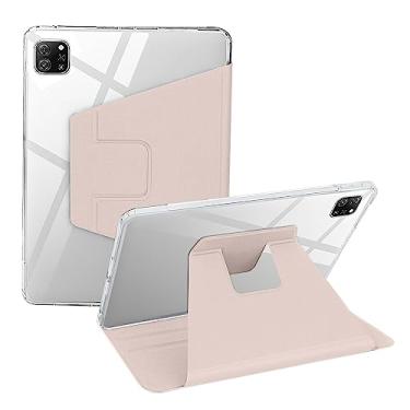Imagem de Miieadoo Capa para iPad à prova de choque com suporte multifuncional em lavanda e rosa - adequada para mulheres com funções inteligentes de sono e toque acessíveis