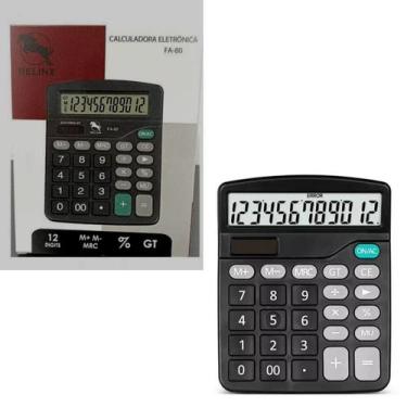 Imagem de Calculadora eletronica 12 digitos - Relinx