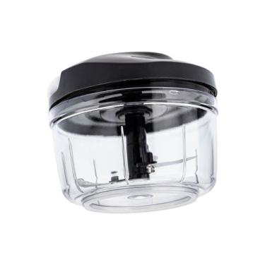 Imagem de Mini Processador Alimentos Cortador Manual Cebola Alho 500ml - BELLATO