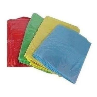 Imagem de Sacos Para Lixo Coloridos  40 Litros Normal (100 Un) Cj 4 Pc - HIGIPAC