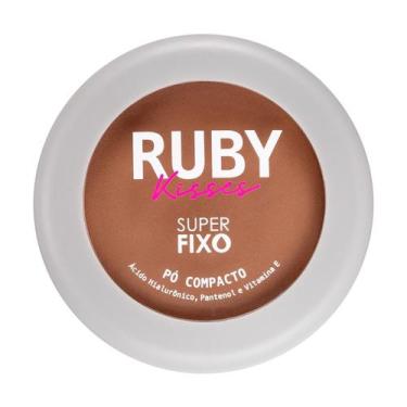 Imagem de Ruby Kisses Pó Compacto Super Fixo Cor 335 Kiss NY SFP335B