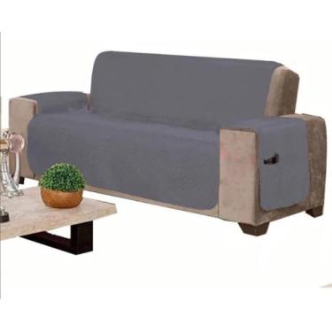 Imagem de Capa Para Sofá De 4 Lugares Impermeável Proteção Decoração - BruceBaby