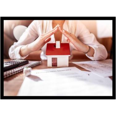 Imagem de Quadro Decorativo Contabilidade Administração Marketing Economia Corre