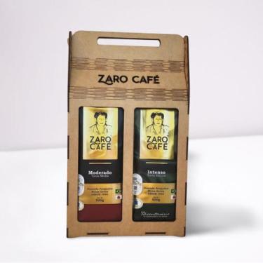 Imagem de Kit Presente Zaro Café Especial Moderado e Intenso Moído 1kg