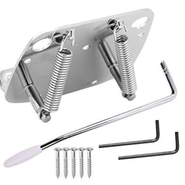 Imagem de Ponte Tremolo de Substituição, Ponte Tremolo de Guitarra Elétrica de Liga Compatível Com Guitarra Jazzmaster