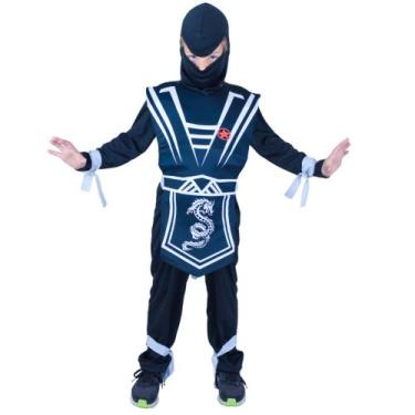 Imagem de Fantasisa macacão menino ninja muvilê, 4