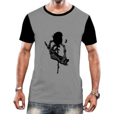 Imagem de Camisa Camiseta Arte Tumblr Esqueletos Caveira Ossos Moda 9 - Enjoy Sh