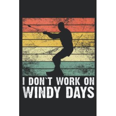 Imagem de Kitesurfing Kiteboarder Vintage Kite Kitesurf Kiteboarding Saying: Lined Journal Notebook To Do Schedule, Medium 6x9 Inches, 100 Pages, Printed Cover