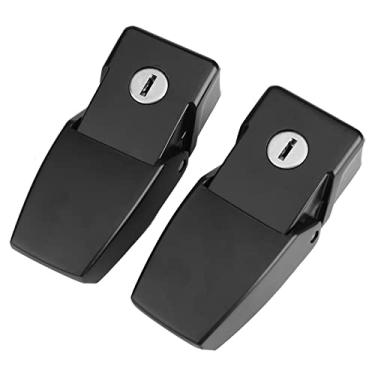 Imagem de Conjunto de Kit de Trava de capô de Carro Antifurto para JK Unlimited 2007-2017, Inclui Chaves