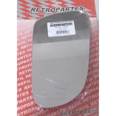 Imagem de Espelho Retrovisor Fox, SpaceFox, Cross Fox, 2003/2009 Lado Direito do Passageiro com Base Acoplada