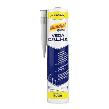 Imagem de Veda Calha 300ML/270G Aluminio Mundial Prime 3358AL