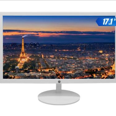 Imagem de Monitor led 17.1 brazilpc 17bpc-xie-b branco widescreen