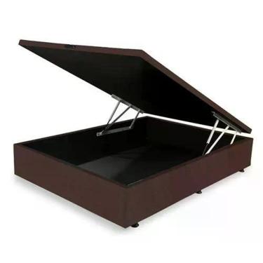 Imagem de Cama Box Baú Solteirão Blindada 110x188x40 cm