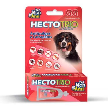 Imagem de Anti Pulgas e Carrapatos Hectotrio GG Cães acima de 24kg 6ml - MON AMI