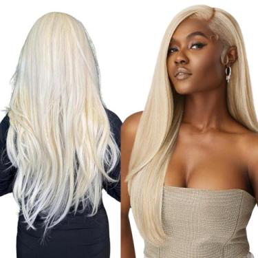 Imagem de Front Lace Lisa Super Natural Peruca Longa Fibra Premium - bbless, loi