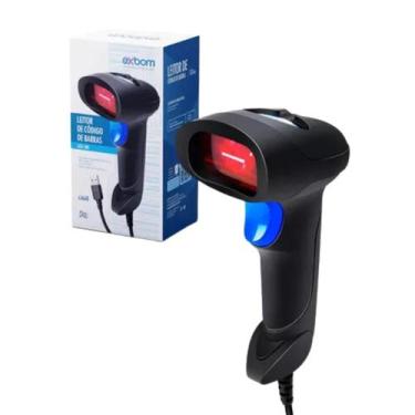 Imagem de Leitor de Código de Barras Com Fio USB EAN13 Boletos Bancários NF Cont
