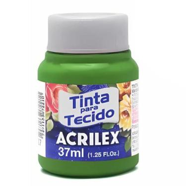 Imagem de Tinta Para Tecido Acrilex Fosca 37ml Escolha a Cor, 513 - VERDE MUSGO