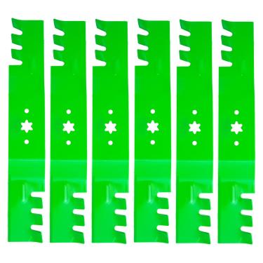 Imagem de SCBHWJ 742-0677 942-0677 Lâminas de cobertura dentada para deck de 137.2 cm compatível com Cub Ca det RZT S54 742-0677B 942-0677 942-0677-X Toro 112-0931 490-110-MH 117 por to ro GT2300 deck de