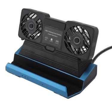 Imagem de 10 Em 1 Estação de Ancoragem para Convés a Vapor, Rog Ally, Legion Go, Claw, 4K 60Hz Dockking Station Com Ventilador de Refrigeração Dupla Destacável, 4 Portas USB,