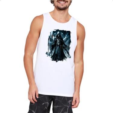 Imagem de Camiseta Regata Grim Reaper Lua Minguante - Alearts, P