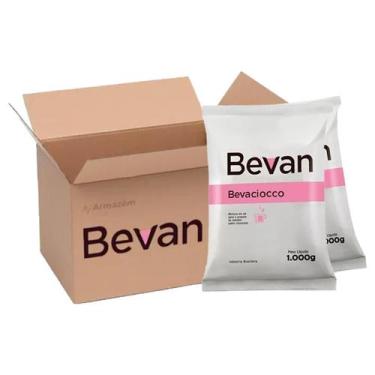 Imagem de Kit 2 Chocolate em Pó Solúvel Vending Bevaciocco Bevan 1 Kg