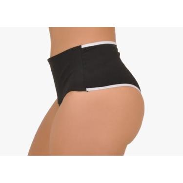 Imagem de Kit 5 Calcinha Fitness Cintura Alta Compressão PP ao G2 - UP UNDERWEAR