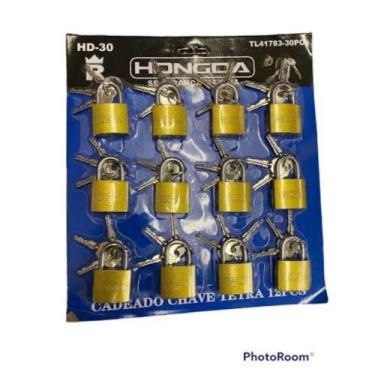 Imagem de Cartela cadeado tetra 30 mm - TRI-ANGLE