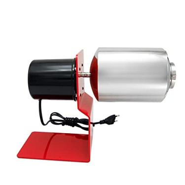 Imagem de Máquina torradeira de café para casa torradeira de grãos de café de ar quente porcas elétricas máquina para assar feijão tipo tambor fogão a gás aquecimento máquina torradeira de secagem