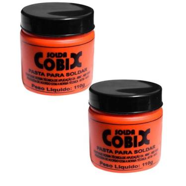 Imagem de 2 Pastas para Solda marca Cobix Pote 110g