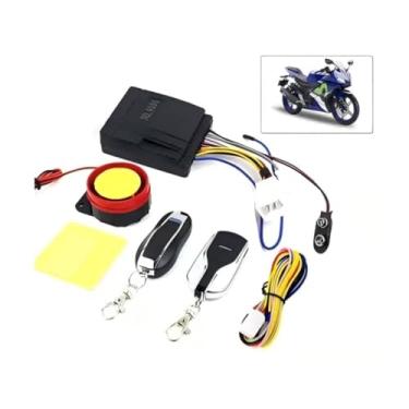 Imagem de FINYQBET Alarme contra roubo de motocicleta com controle remoto - 125 dB, À prova d'água, com 2 controles remotos, Ideal para motociclistas que buscam proteção antifurto avançada
