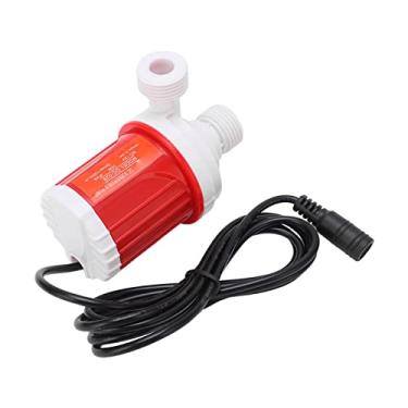 Imagem de Bomba de água Submersível Sem Escova Mini Bomba de água Submersível DC 12V 10W 1000L / H Bomba de Fonte de Aquário Silenciosa Com Elevação de 3, IPX8 à Prova D'água para Tanques