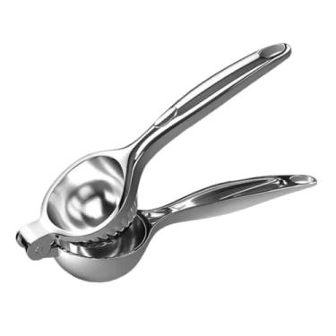 Imagem de Espremedor Manual Frutas Limão Laranja em Zinco 22cm