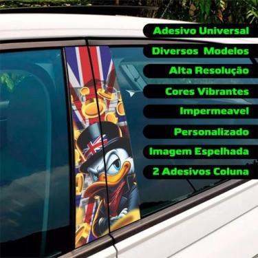 Imagem de Adesivo Personalizado Para Coluna Porta Carro Decorativo 41 - Resitank