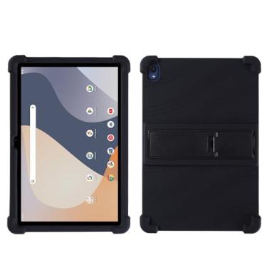 Imagem de QYiiD Capa para tablet Walmart Onn de 7 polegadas 2024 (modelo: 100135924), capa protetora de silicone leve para crianças Soft Shock para Onn 17.8 cm Gen 4 2024, preta