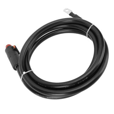 Imagem de Cabo de Bateria Preta Com Plugue de Terminal SC35 8, Fio de Inversor Flexível para Energia para Trator de Motocicleta Marinha (1,5m / 4,9ft)