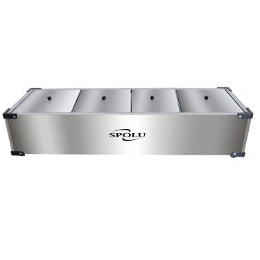 Imagem de Rechaud Elétrico Inox 4 Cubas Spolu 220v Spl-504