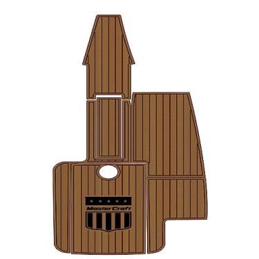 Imagem de Algasan Barco EVA Faux Teak Decking Floor Compatível com 2003 Mastercraft X30 Cockpit Pad Boat EVA Foam Faux Teak Deck Floor Mat Flooring