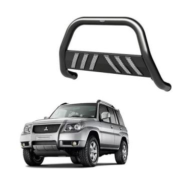 Imagem de Quebra Mato Pajero Tr4 2007 2008 2009 2010 Com Grade Preto - Bepo