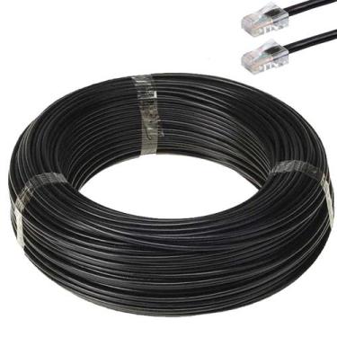 Imagem de Cabo De Rede Cat6 Furukawa Anatel Montado 10 Metros Preto - Furukawa S