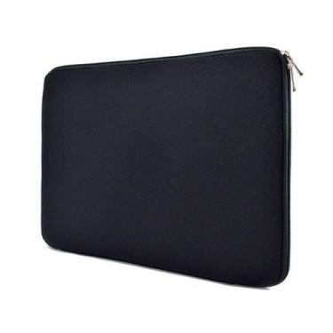 Imagem de Capa Para Notebook Ultrabook 15,6" Protetora Com Ziper Preta - New Cel