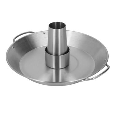 Imagem de KIMISS Rack de Torrefador de Frango de Cerveja - Reutilizável 430 Aço Inoxidável Assado para Churrasco para Frango Deliciosamente Suculento, Pato e Peru Pequeno