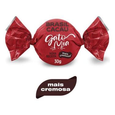 Imagem de Trufa Chocolate Ao Leite Brasil Cacau Gato Mia 30g