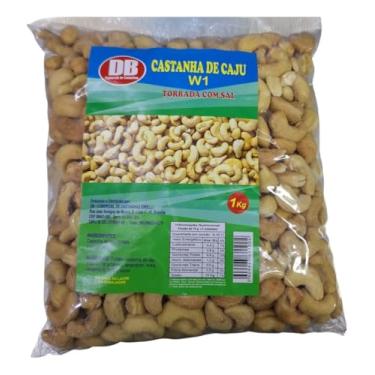 Imagem de Castanha De Caju Torrada e Salgada- W1 Pacote 1kg