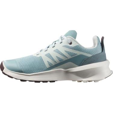 Imagem de Salomon Tênis de caminhada infantil Patrulha para meninos e meninas, Turmalina/fluxo de gelo/ameixa perfeita, 13 Big Kid