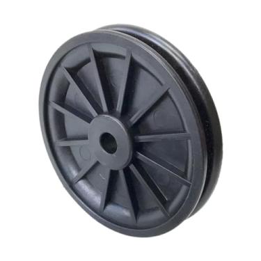 Imagem de oshhni Polia de rolamento, polia de fitness para máquina de cabo, acessório de puxar para baixo silencioso, peça de reposição para treino, equipamento de, Preto