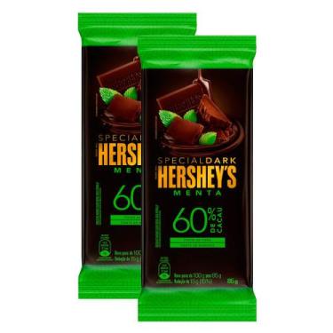 Imagem de Kit 2 Chocolate Hershey's Special Dark Menta 85g - Hersheys